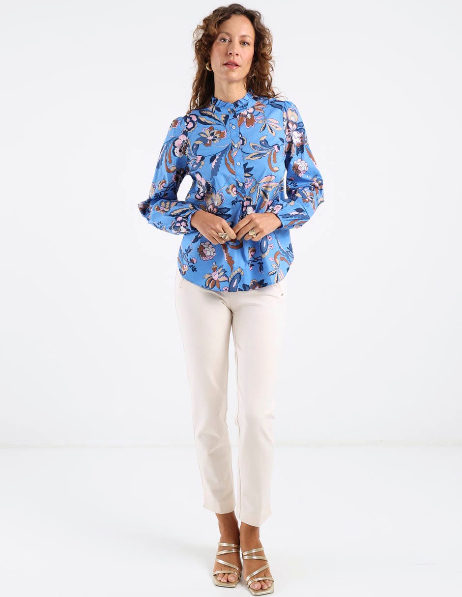 Pantalón capri slim para mujer 3