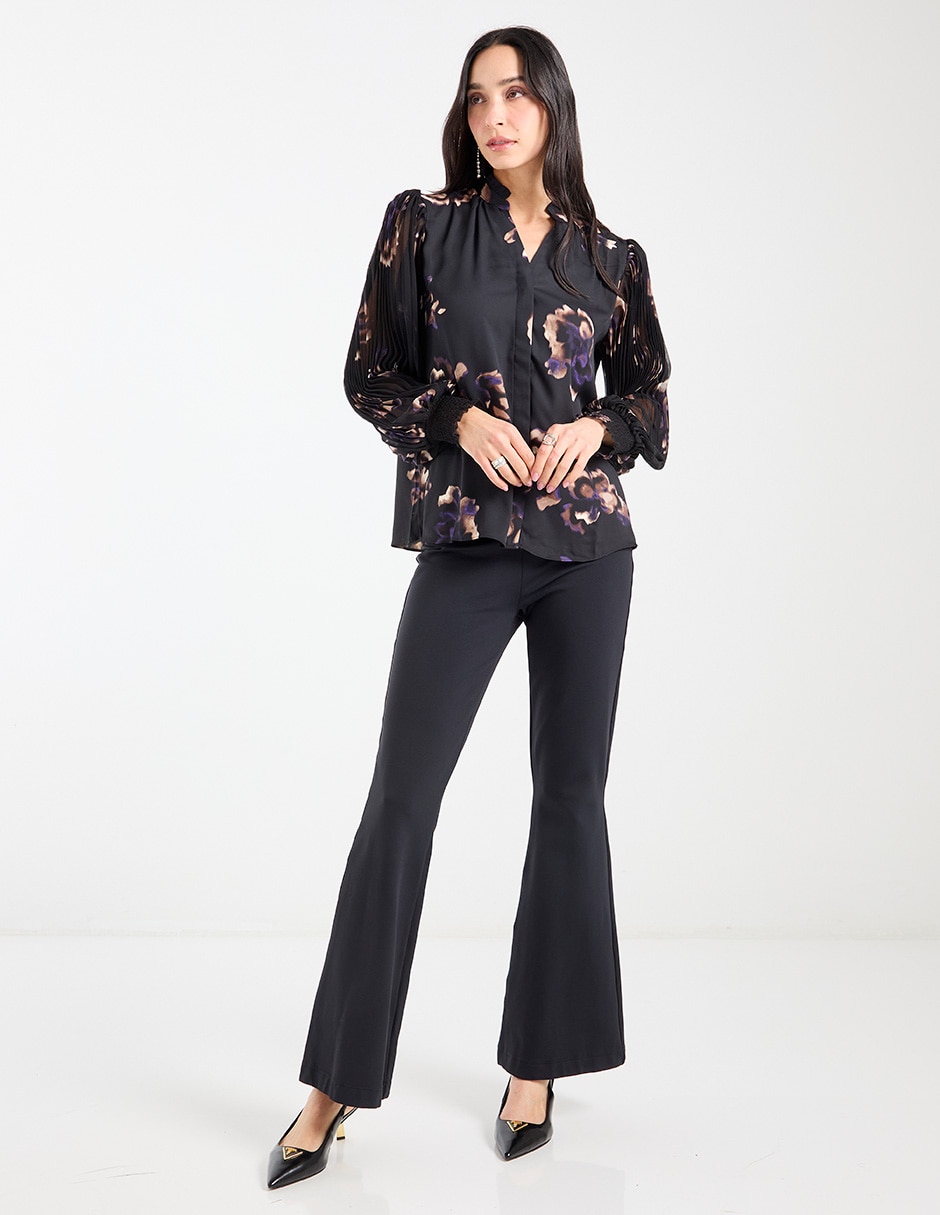 Blusa manga larga para mujer 3