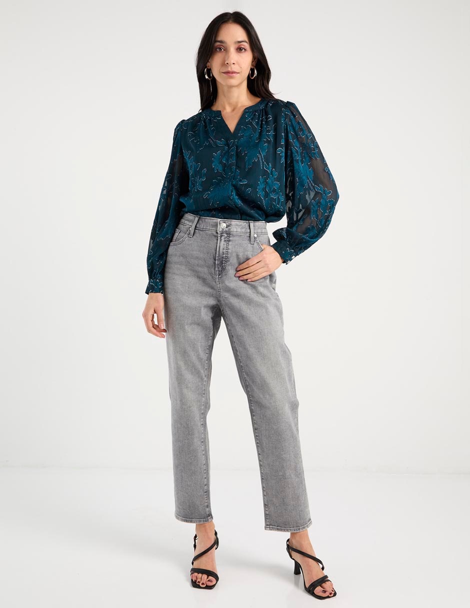 Jeans straight para mujer 3