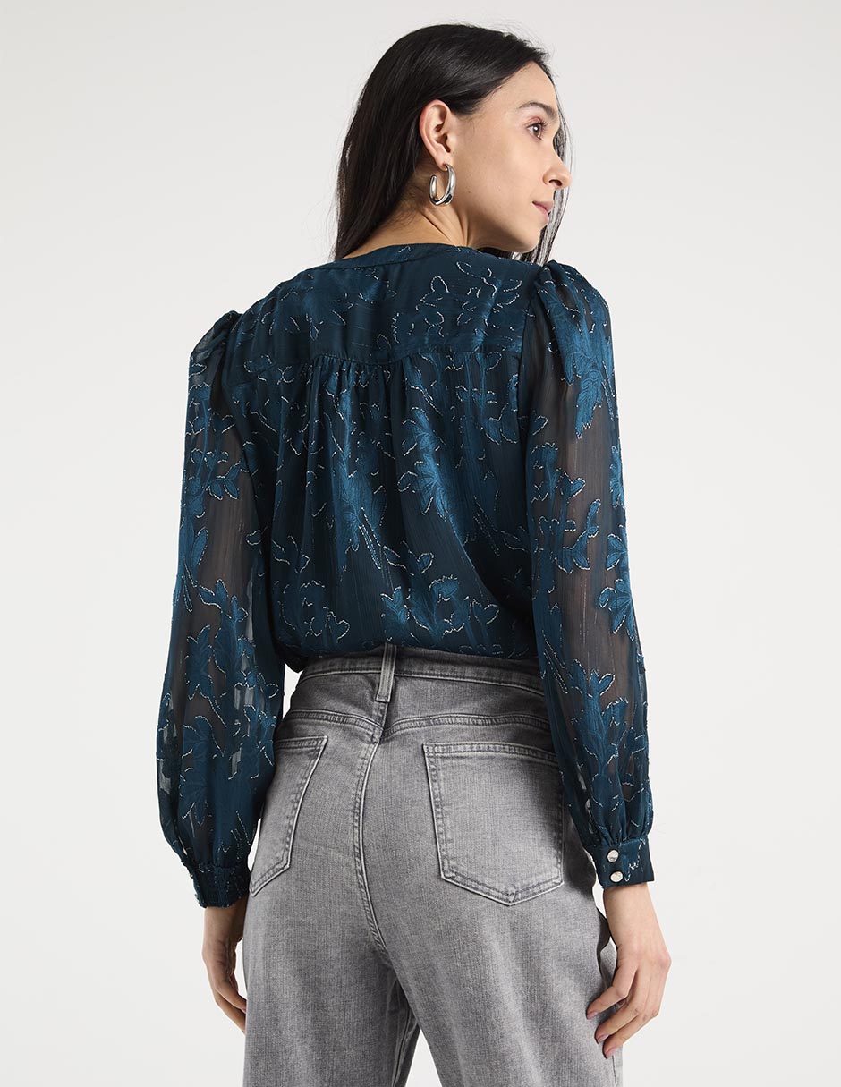 Blusa manga larga para mujer 2