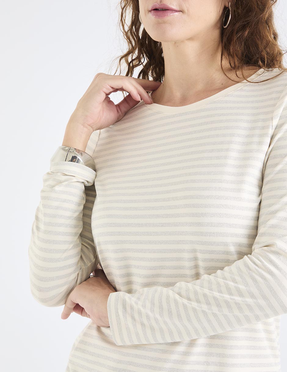 Blusa manga larga para mujer 4