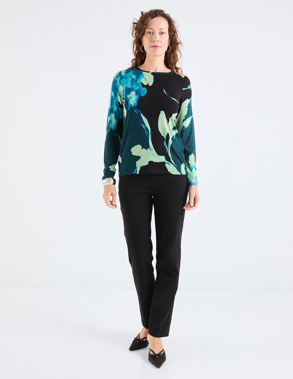 Blusa manga larga para mujer 3