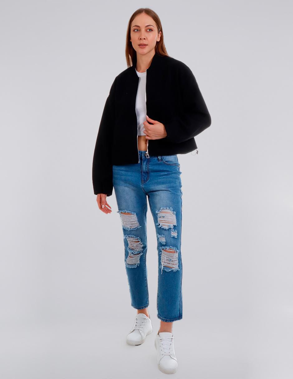 Chamarra casual impermeable para mujer 2