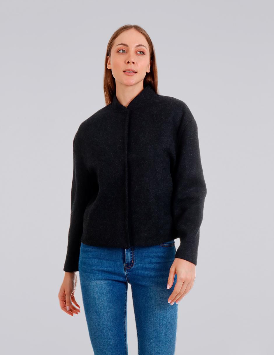 Chamarra casual impermeable para mujer