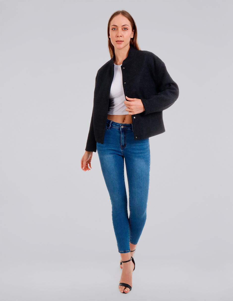 Chamarra casual impermeable para mujer 2