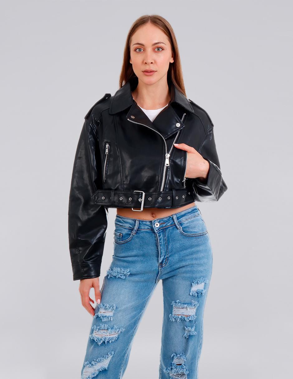 Chamarra para motociclista impermeable para mujer