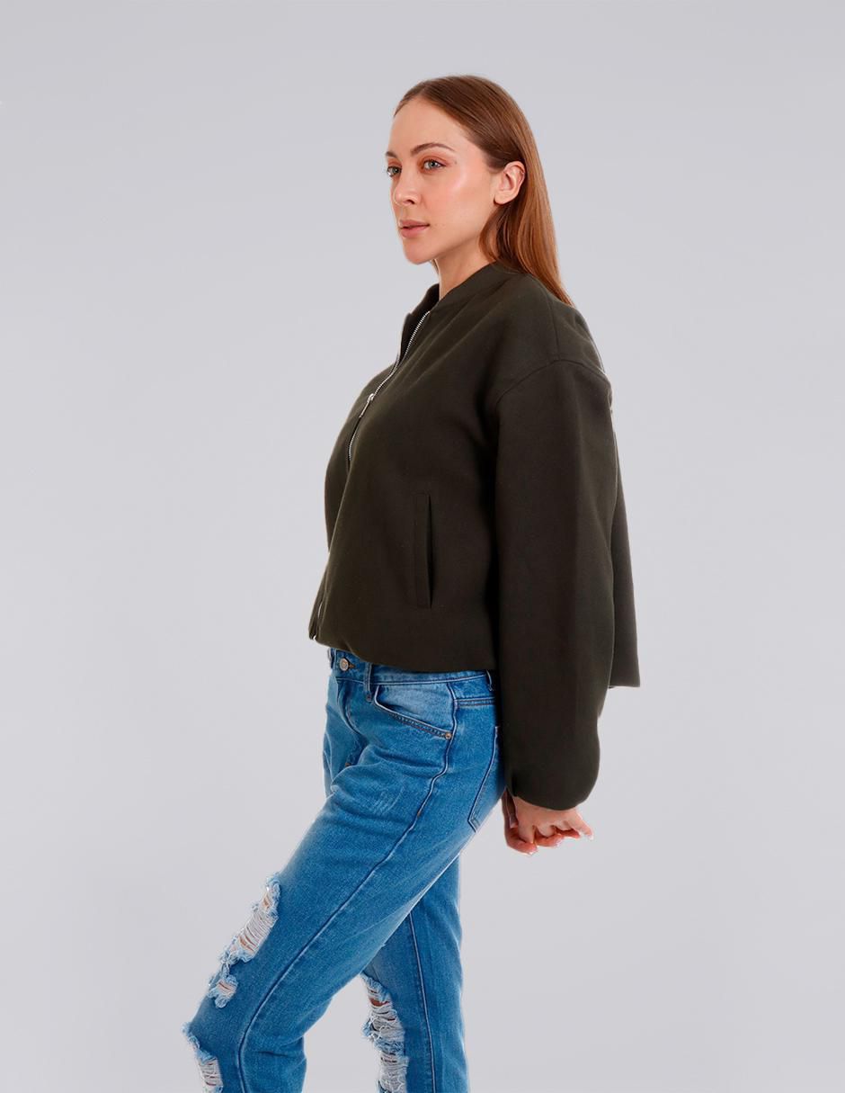 Chamarra casual impermeable para mujer 3