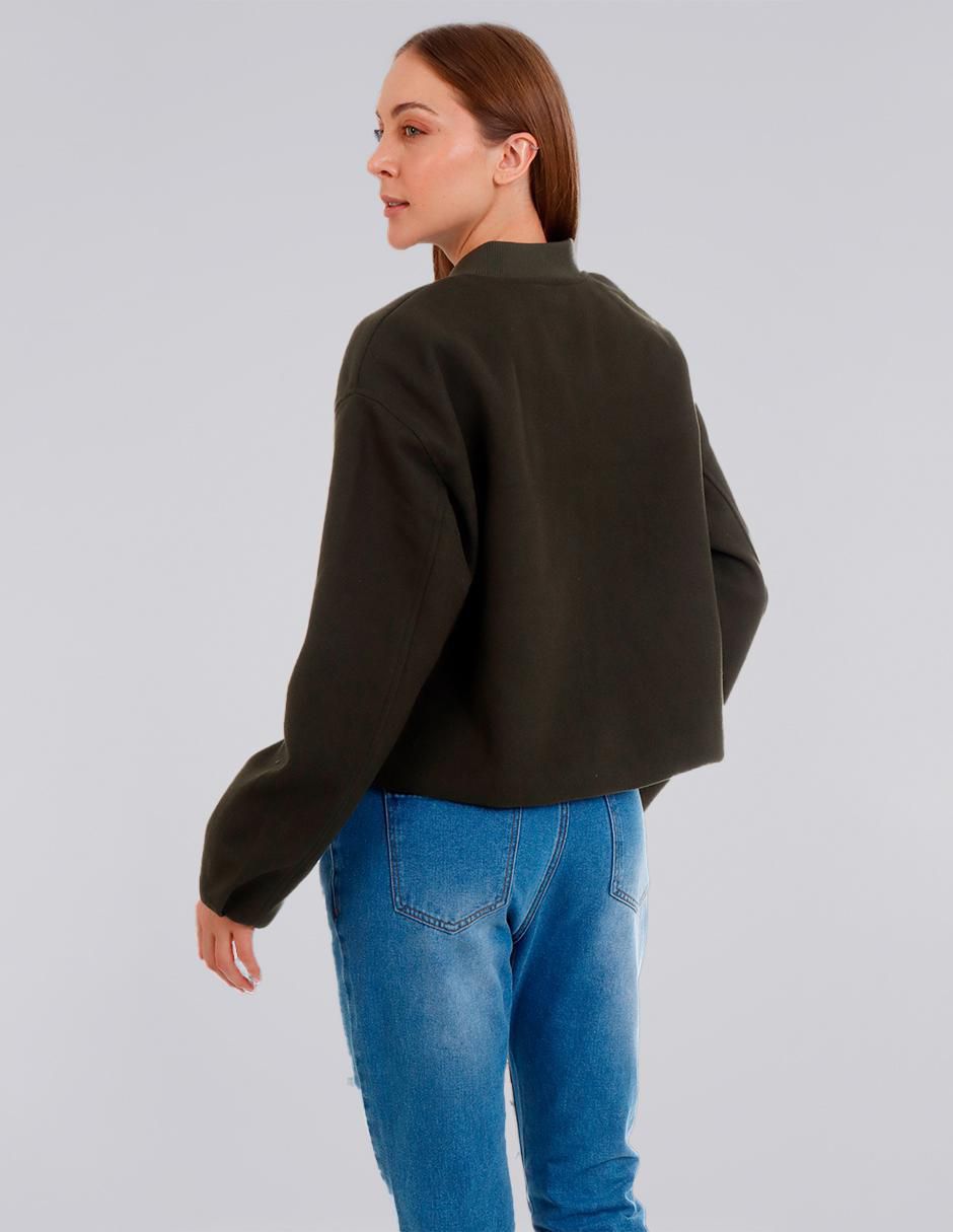 Chamarra casual impermeable para mujer 4