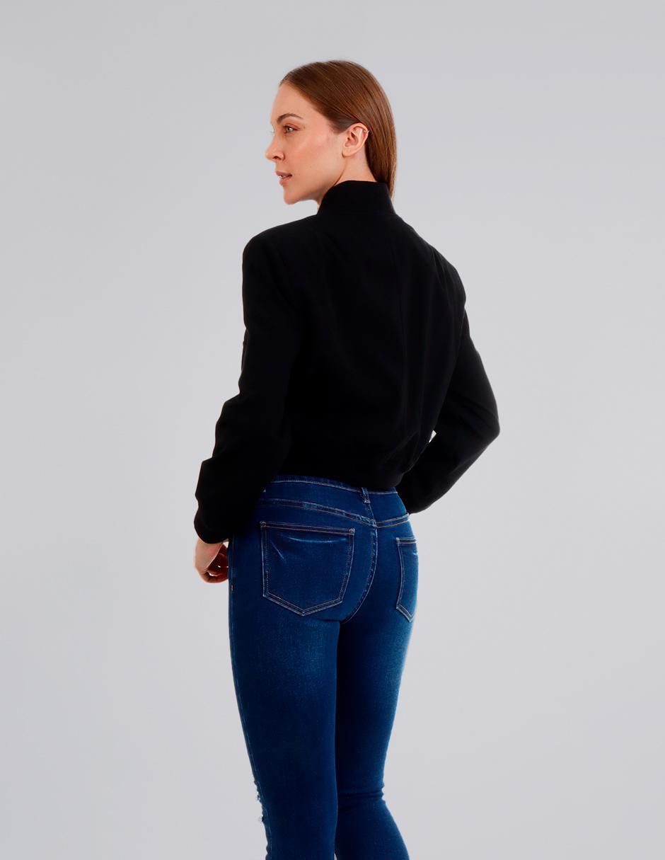 Chamarra casual impermeable para mujer 4