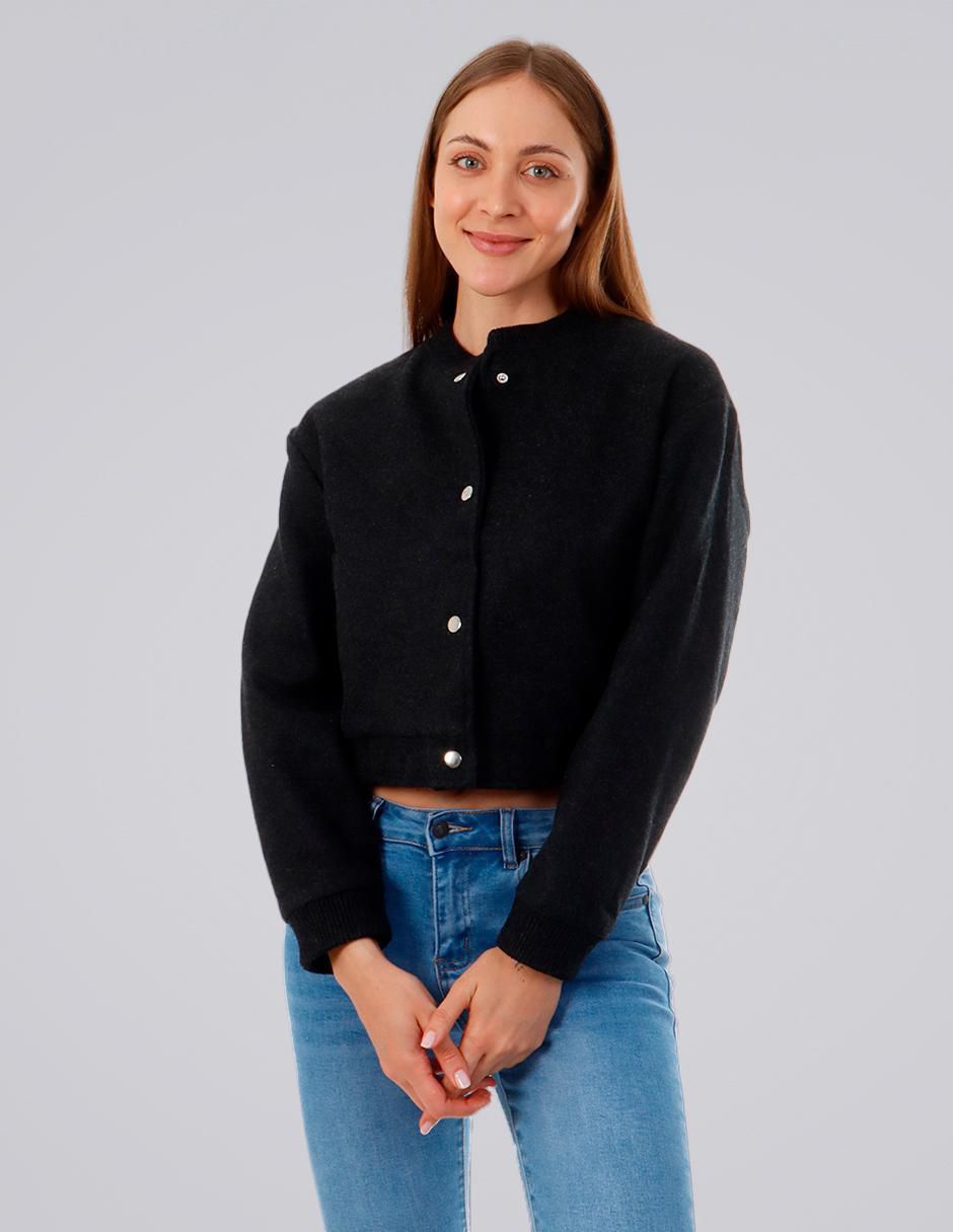 Chamarra casual impermeable para mujer