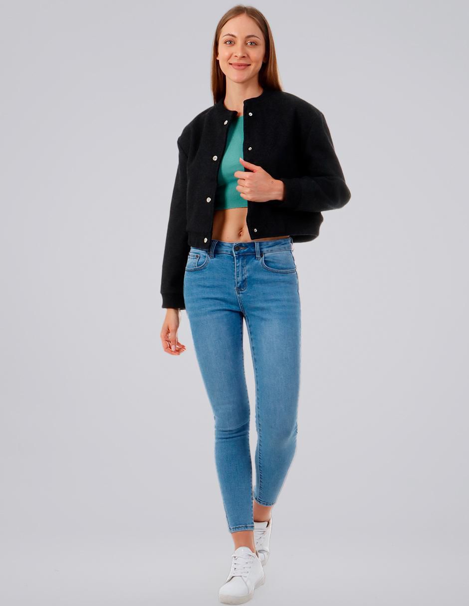 Chamarra casual impermeable para mujer 4
