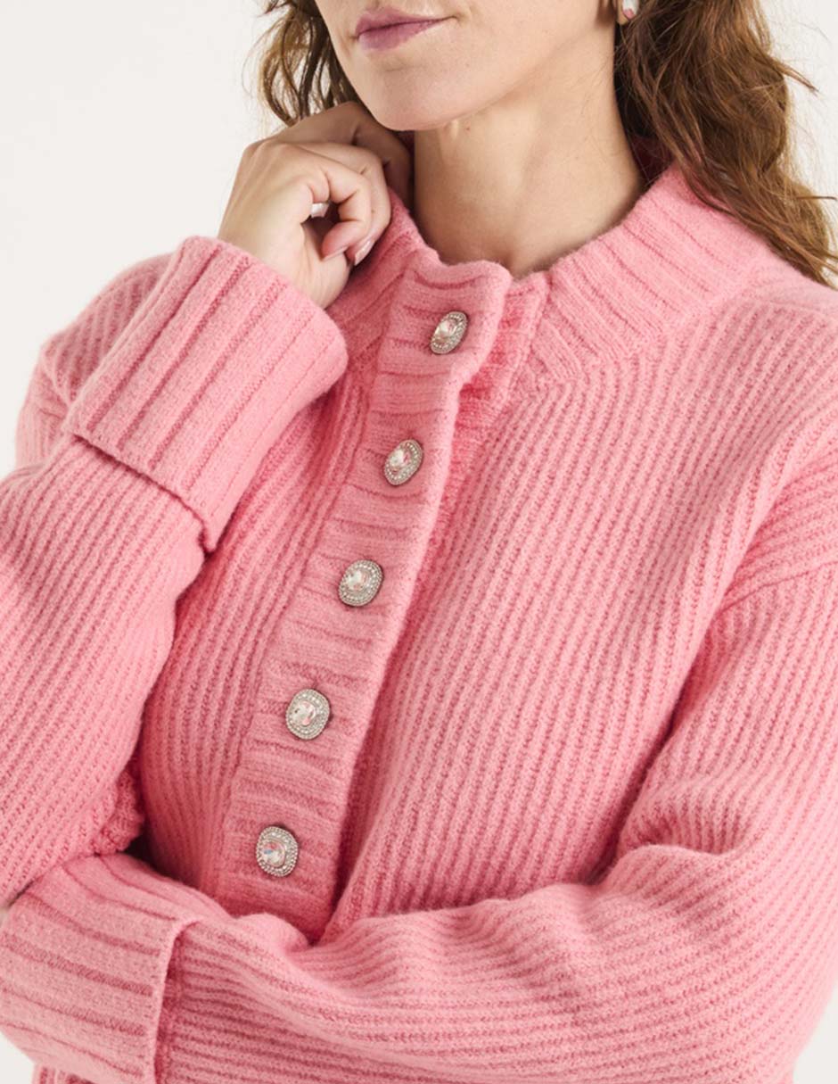 Suéter cuello redondo para mujer 4
