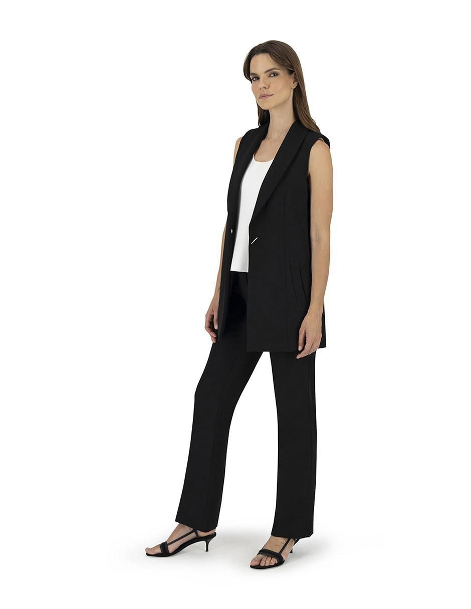 Pantalón de vestir straight para mujer 4