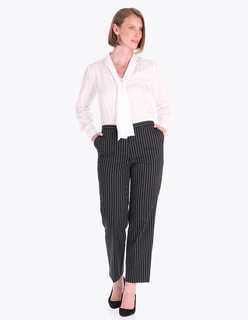 Pantalón de vestir slim para mujer 3