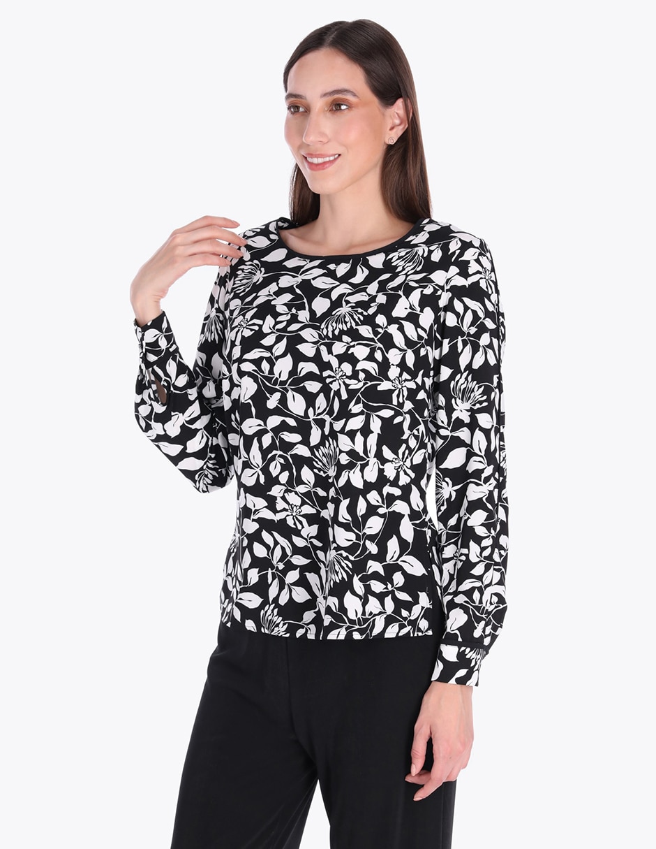 Blusa manga larga para mujer Blusa manga larga para mujer