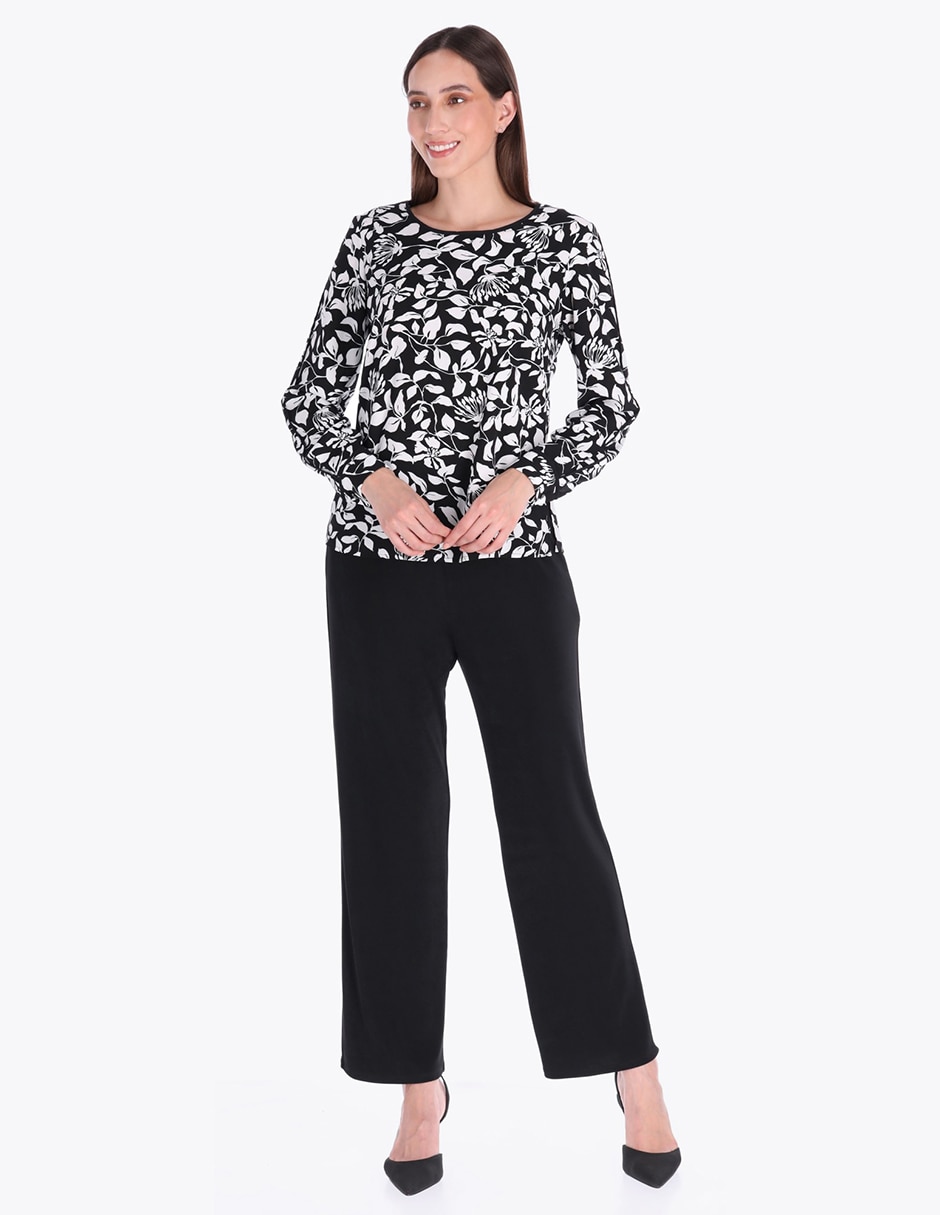 Blusa manga larga para mujer 3