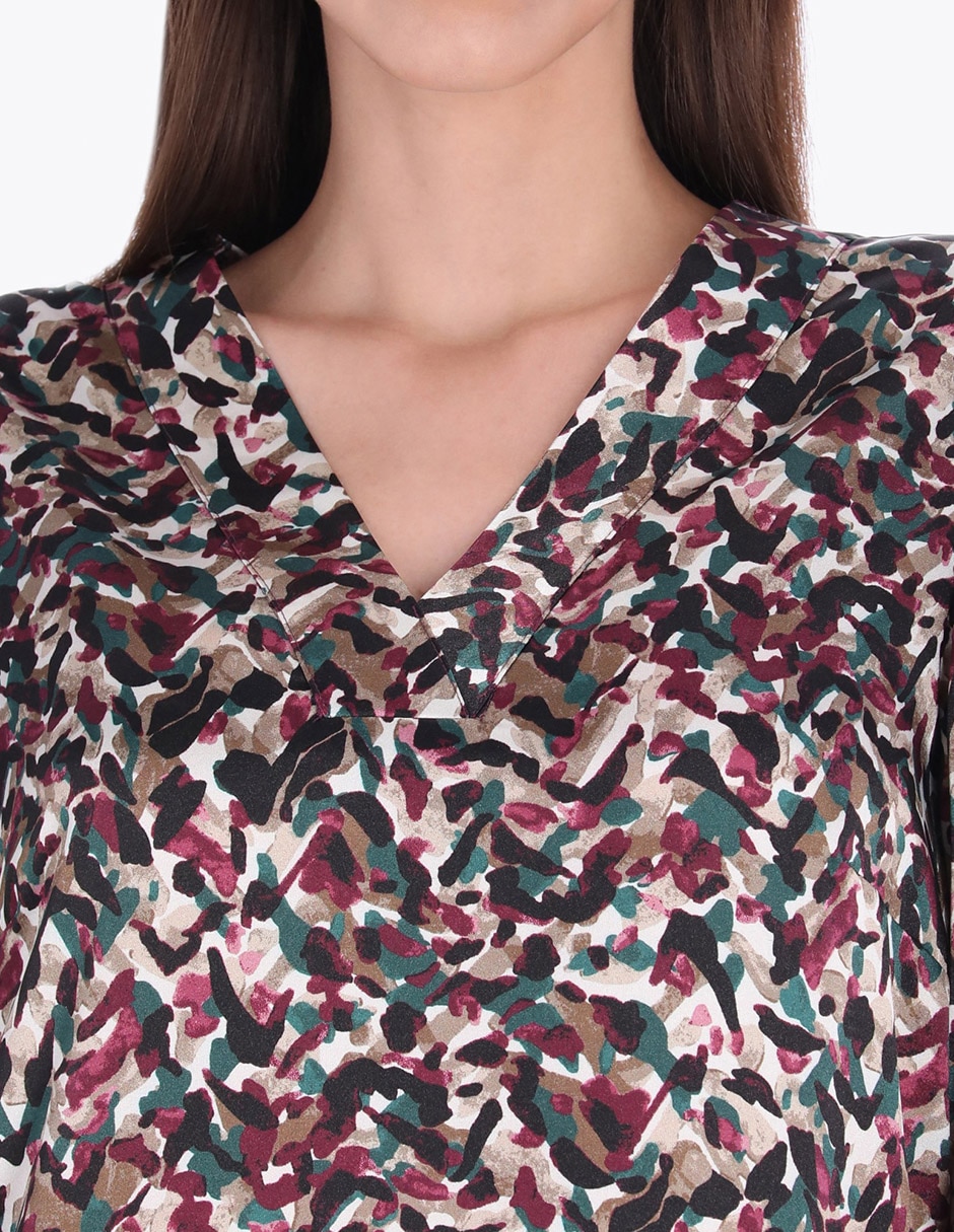 Blusa manga 3/4 para mujer 4