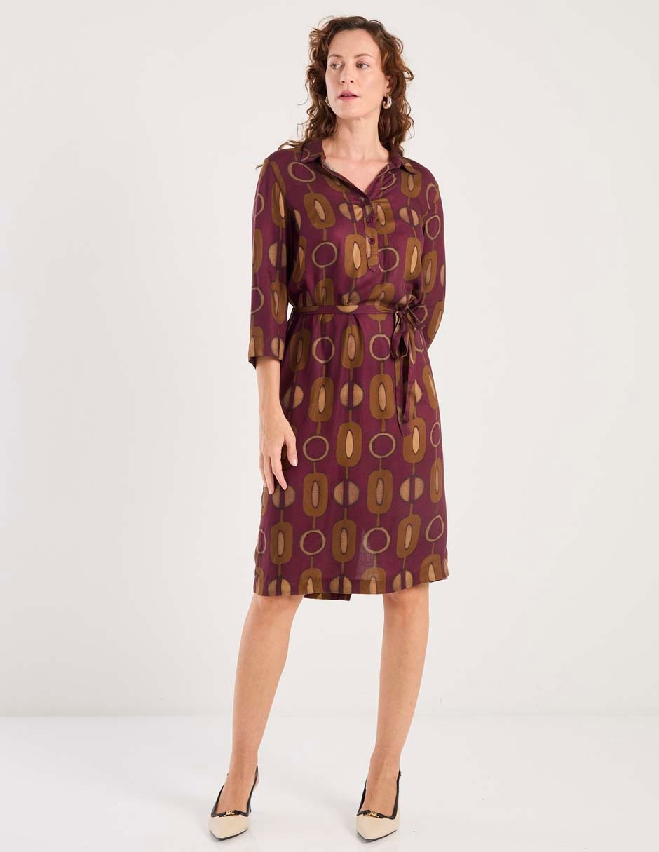 Vestido a la rodilla formal para mujer 3