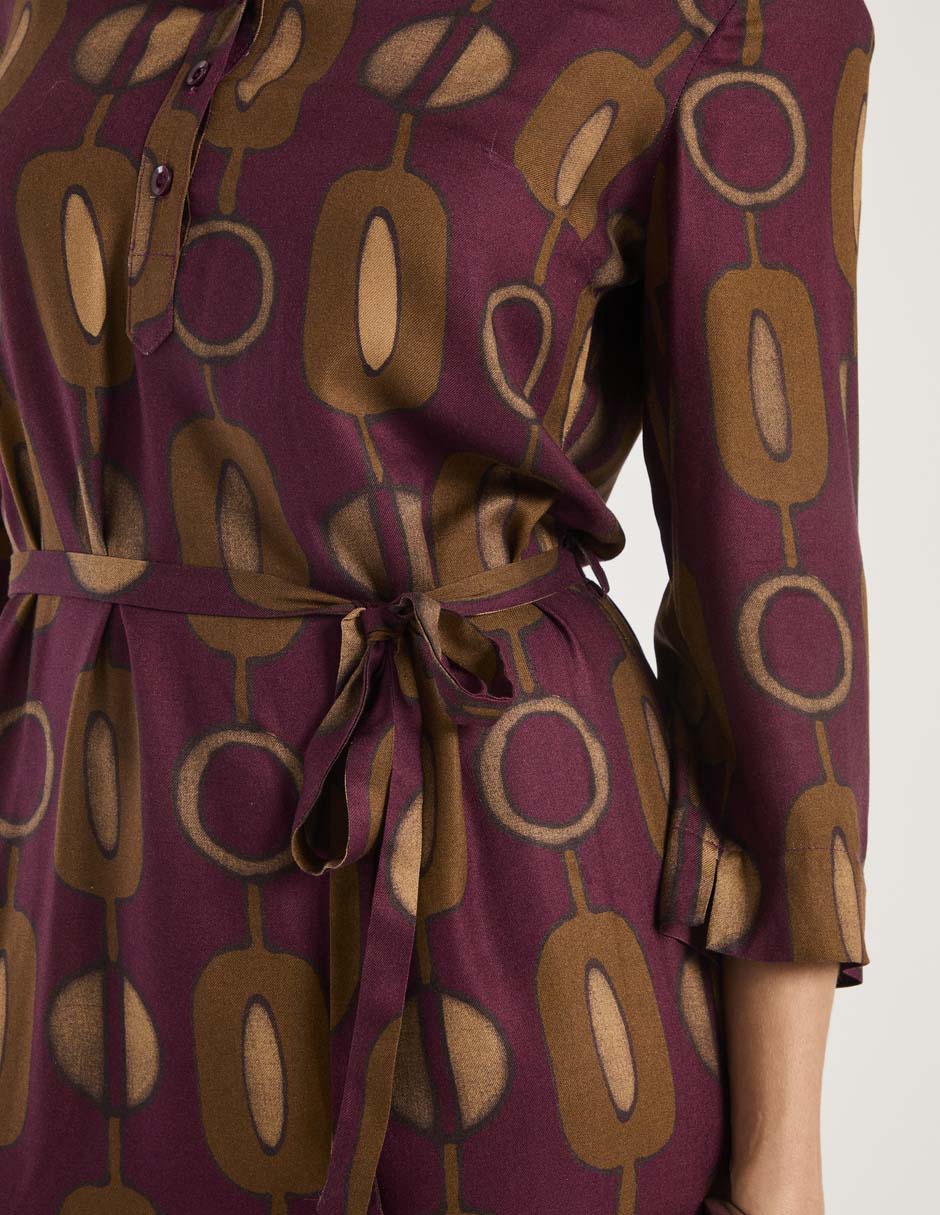 Vestido a la rodilla formal para mujer 4
