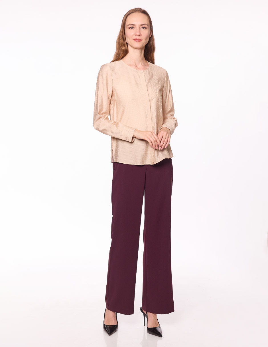 Blusa manga larga para mujer 2