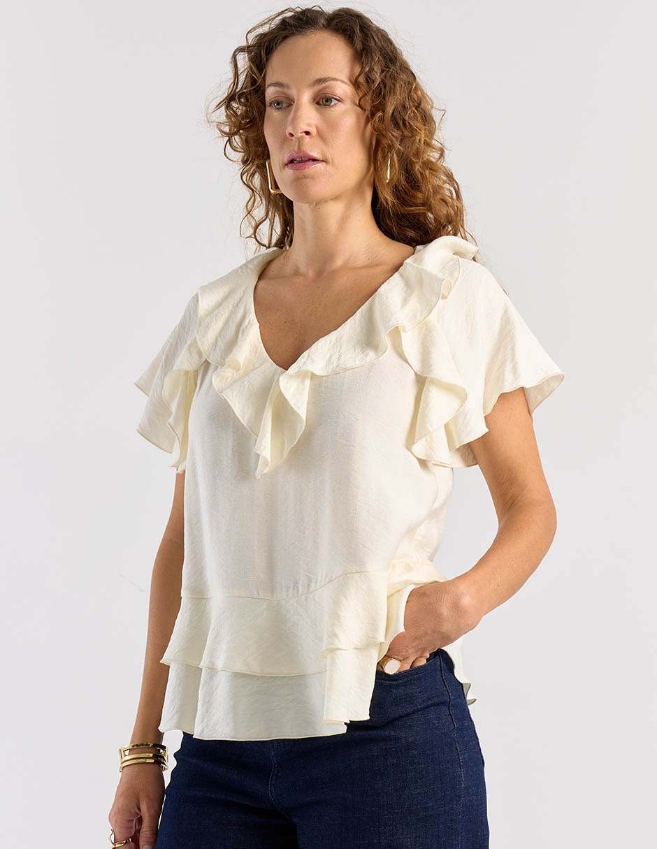 Blusa manga corta para mujer 2