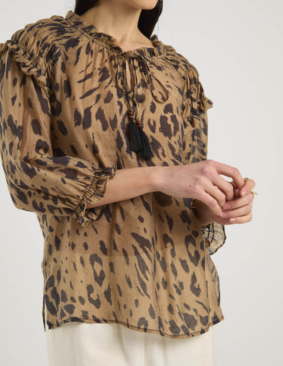 Blusa manga 3/4 para mujer 5