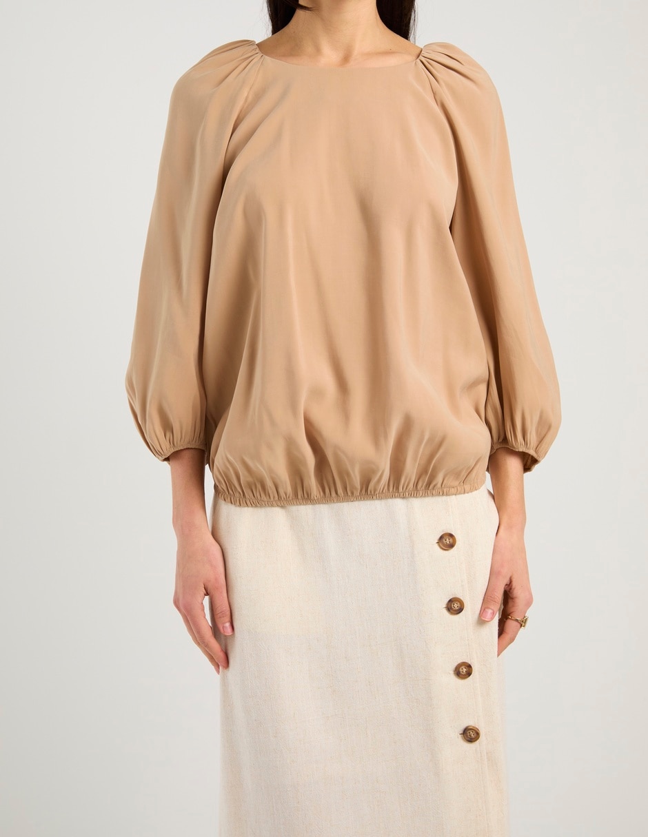 Blusa manga larga para mujer 7