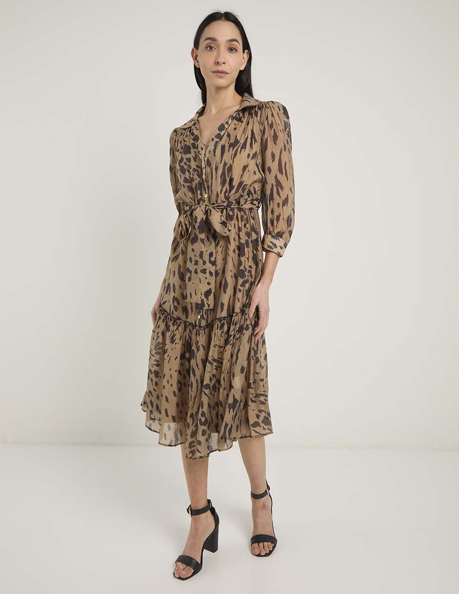Vestido midi casual para mujer 2