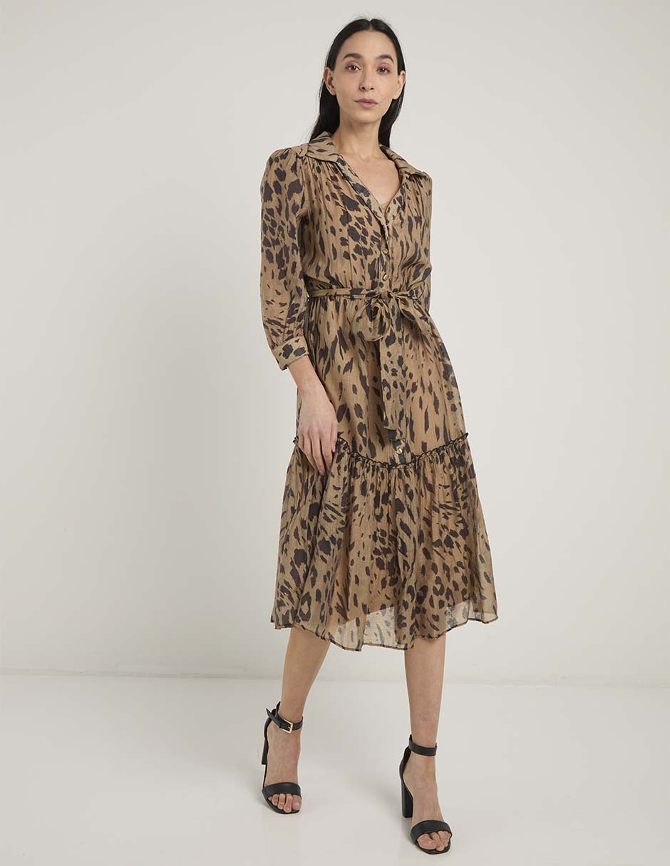 Vestido midi casual para mujer 3