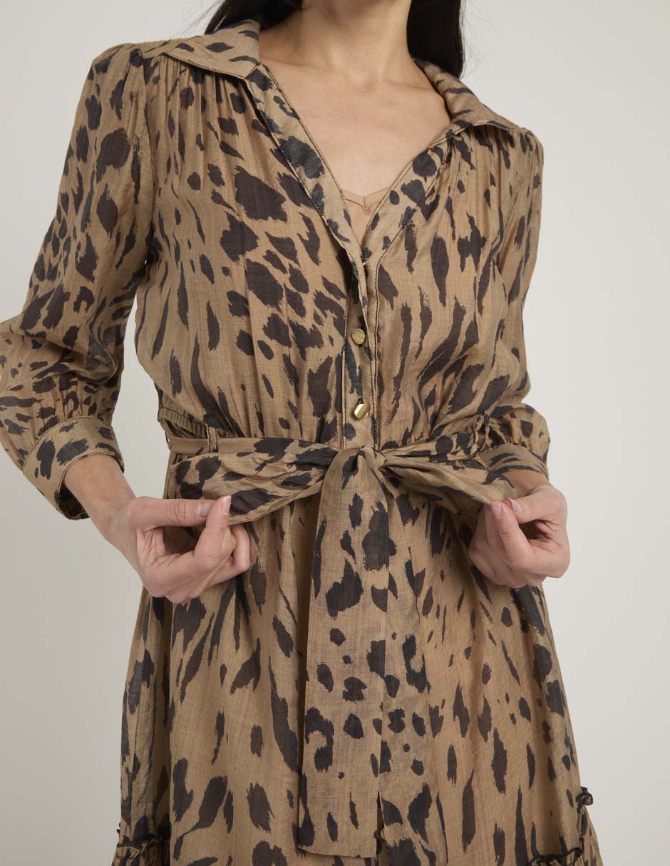 Vestido midi casual para mujer 5