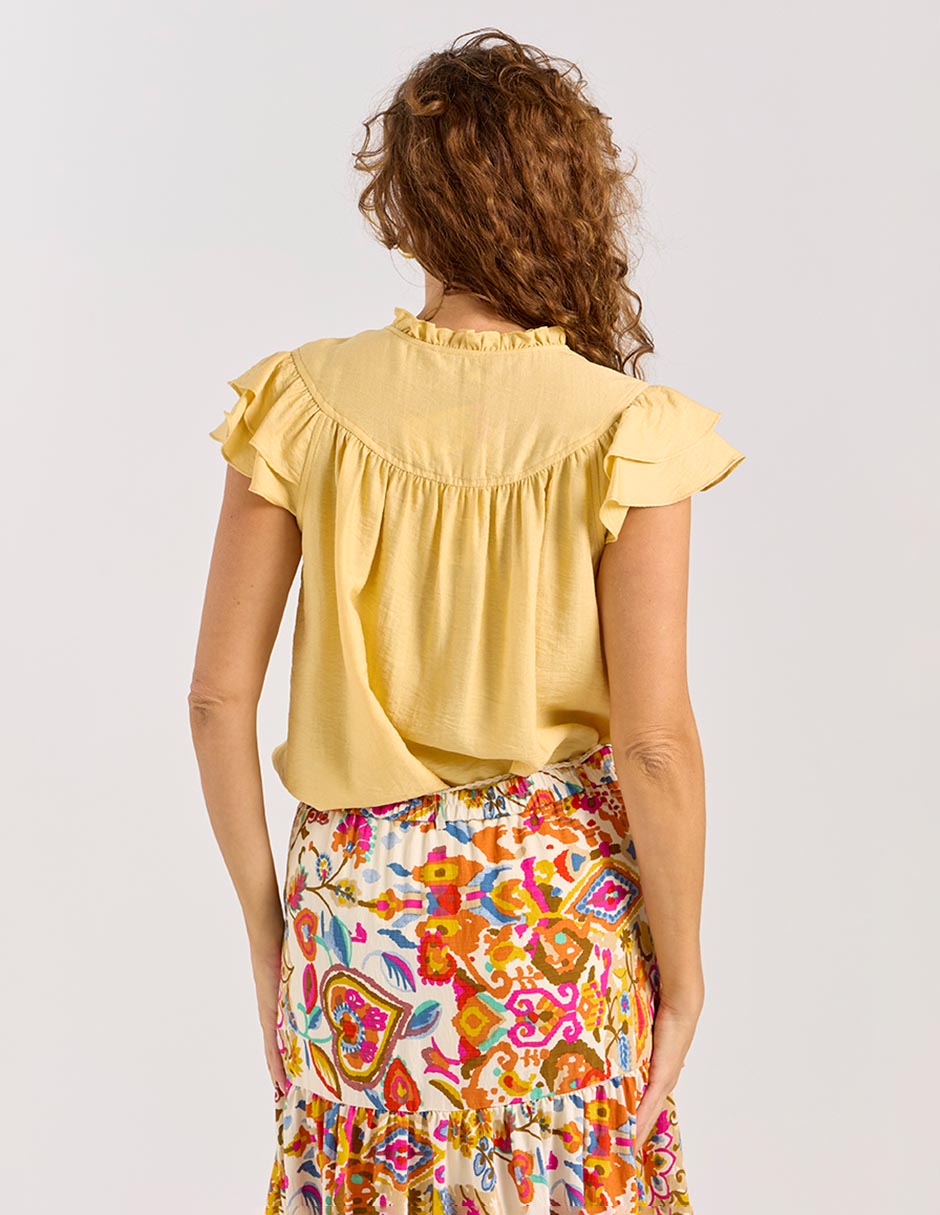 Blusa manga corta para mujer 2