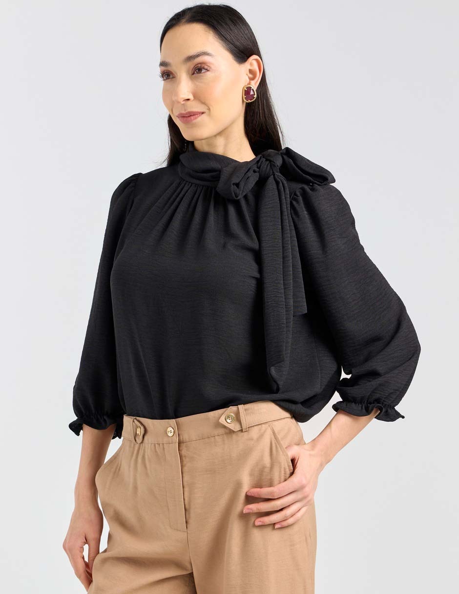 Blusa manga 3/4 para mujer