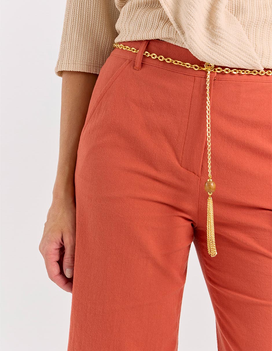 Pantalón capri regular para mujer 4
