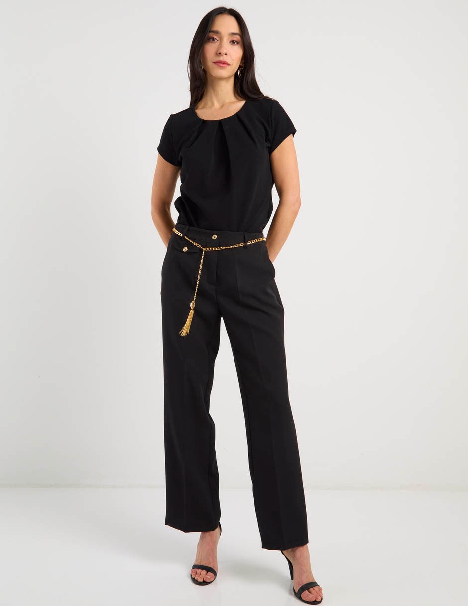 Pantalón straight para mujer