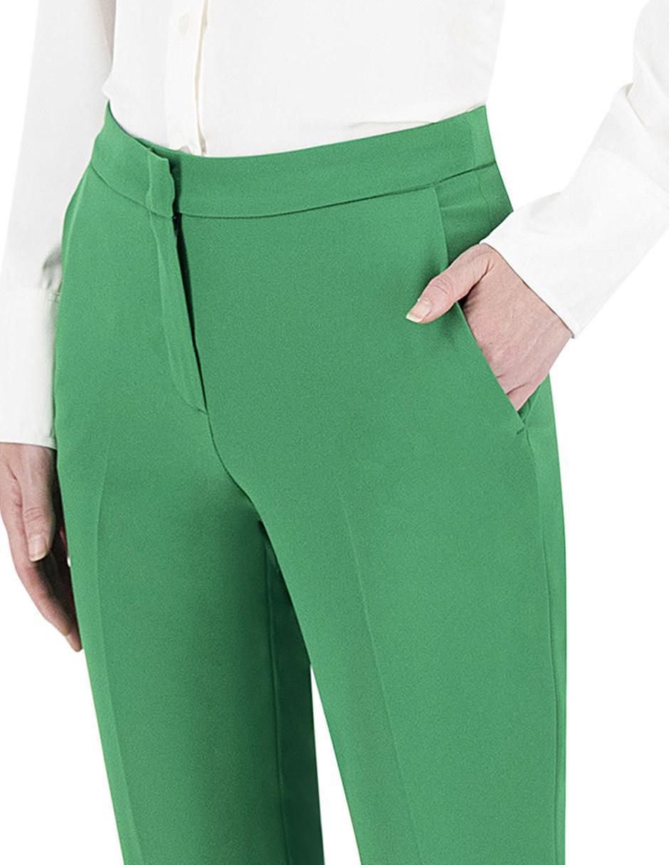 Pantalón de vestir ajustado para mujer 3