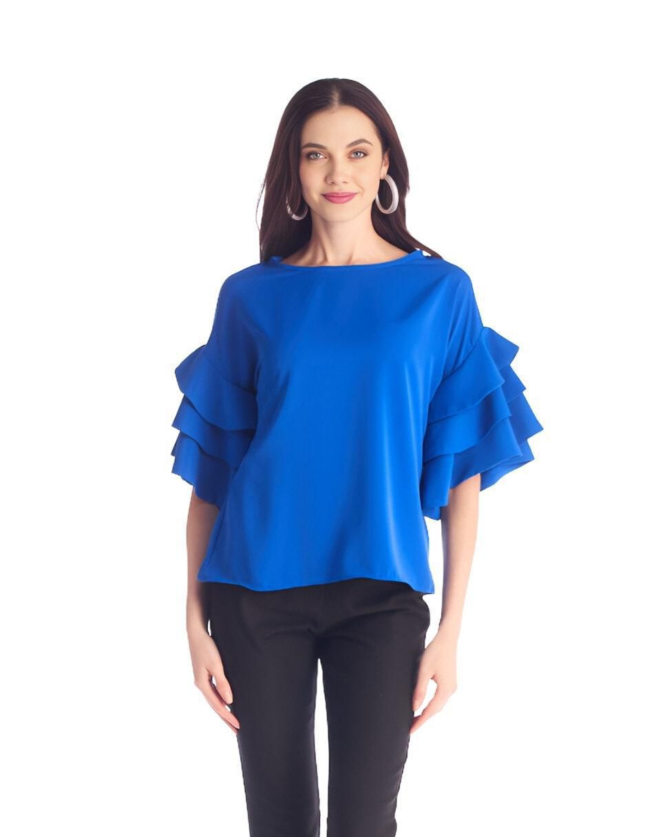 Blusa manga 3/4 para mujer Blusa manga 3/4 para mujer