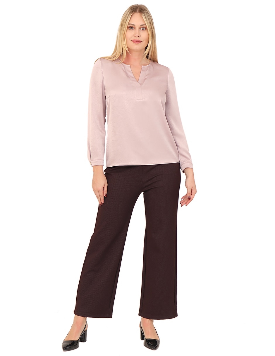 Blusa manga larga para mujer 2