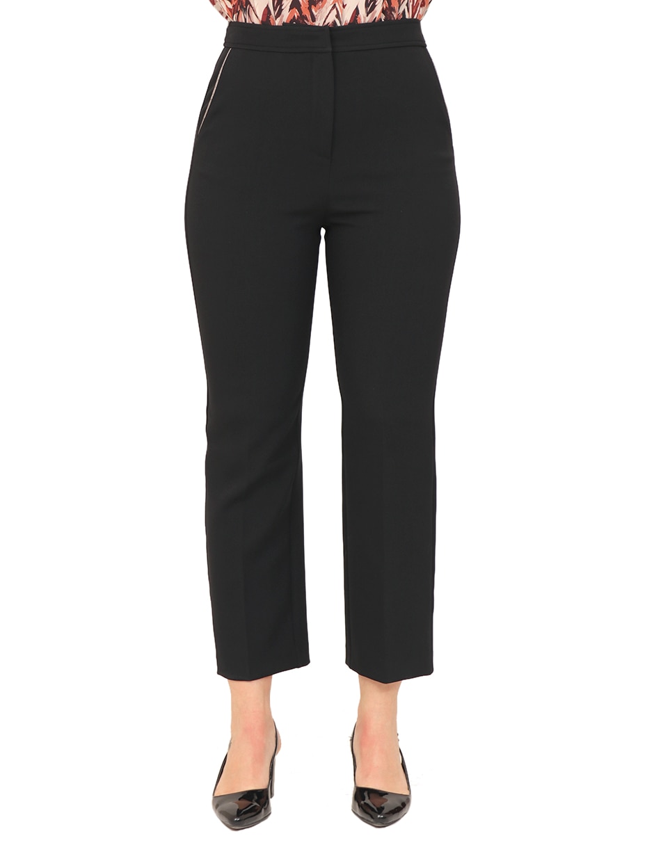 Pantalón regular slim para mujer Pantalón regular slim para mujer