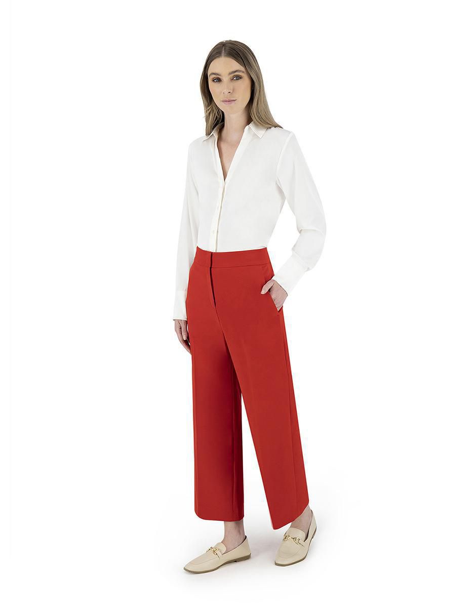 Pantalón de vestir regular para mujer 4