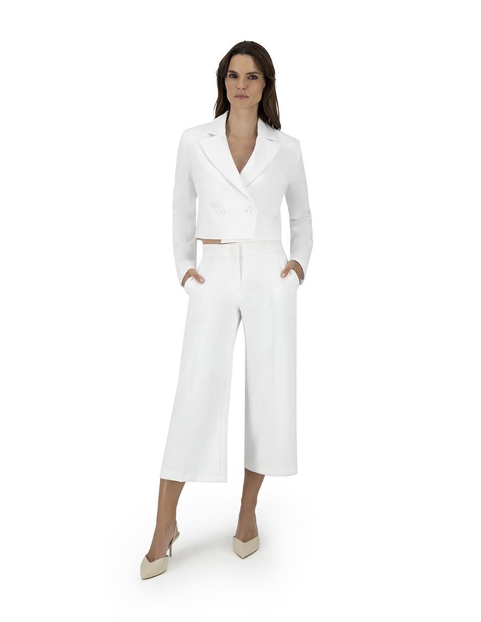 Pantalón de vestir amplio para mujer 4
