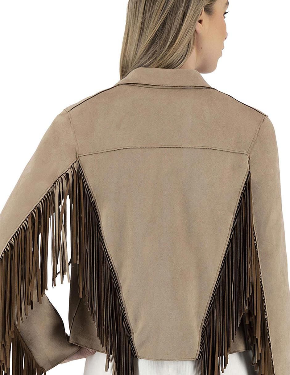 "chamarra" casual shyla tendencias 2025 no impermeable "de" poliéster "para mujer"