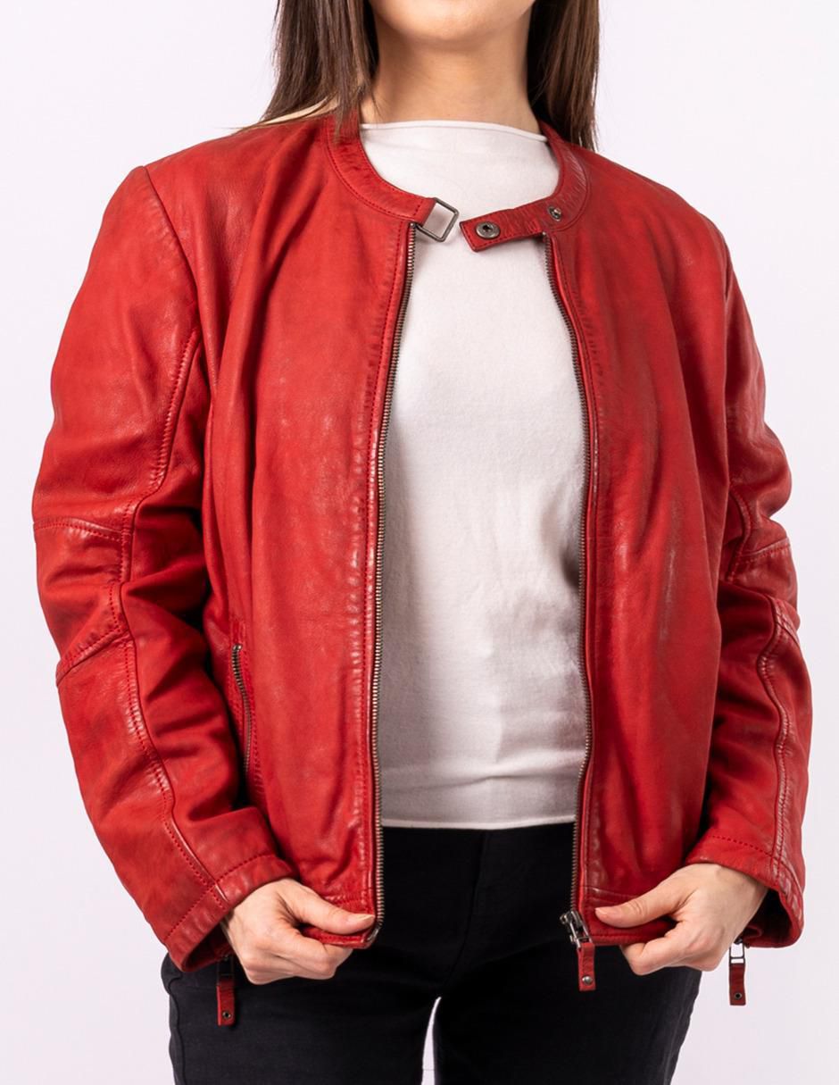 Chamarra casual Donna de piel para mujer Chamarra casual Donna de piel para mujer