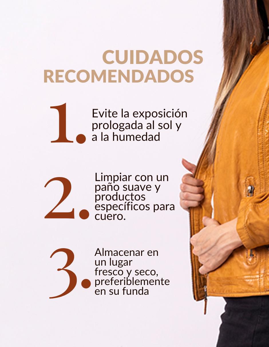 "chamarra" casual pelle royale donna no impermeable "de" piel "para mujer"
