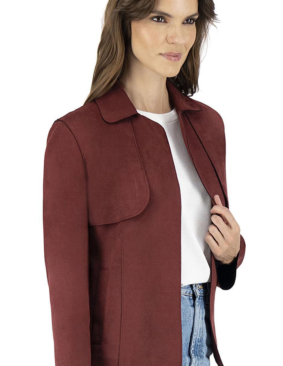 "chamarra" casual shyla tendencias 2025 no impermeable "de" poliéster "para mujer"