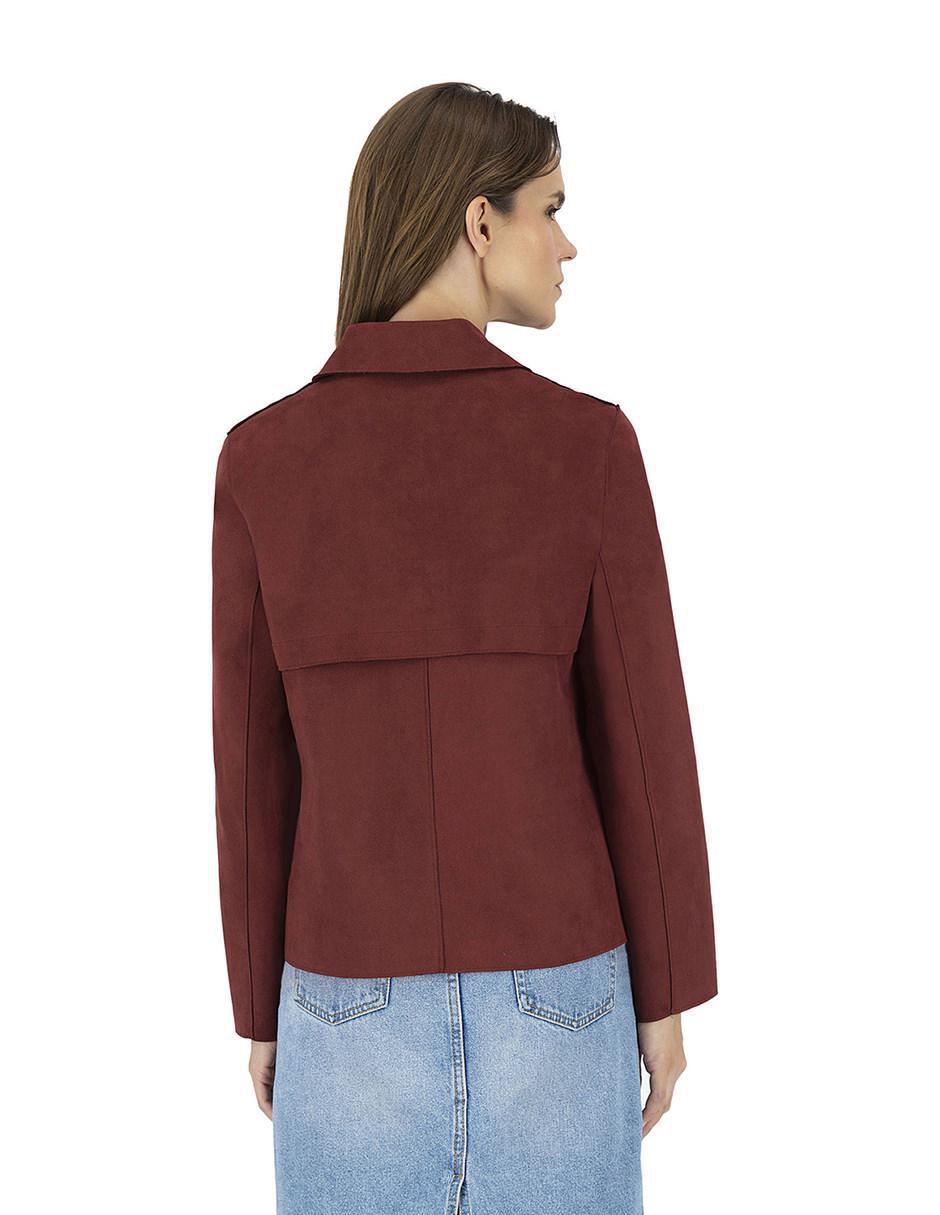 "chamarra" casual shyla tendencias 2025 no impermeable "de" poliéster "para mujer"