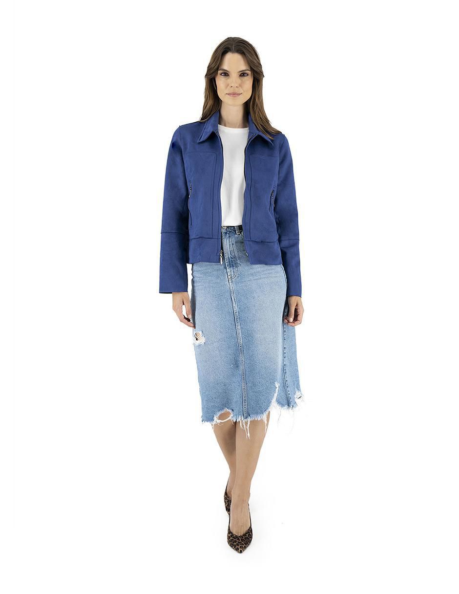 Chamarra casual para mujer 4