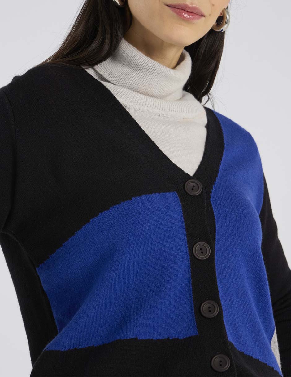 Suéter cuello V para mujer 4