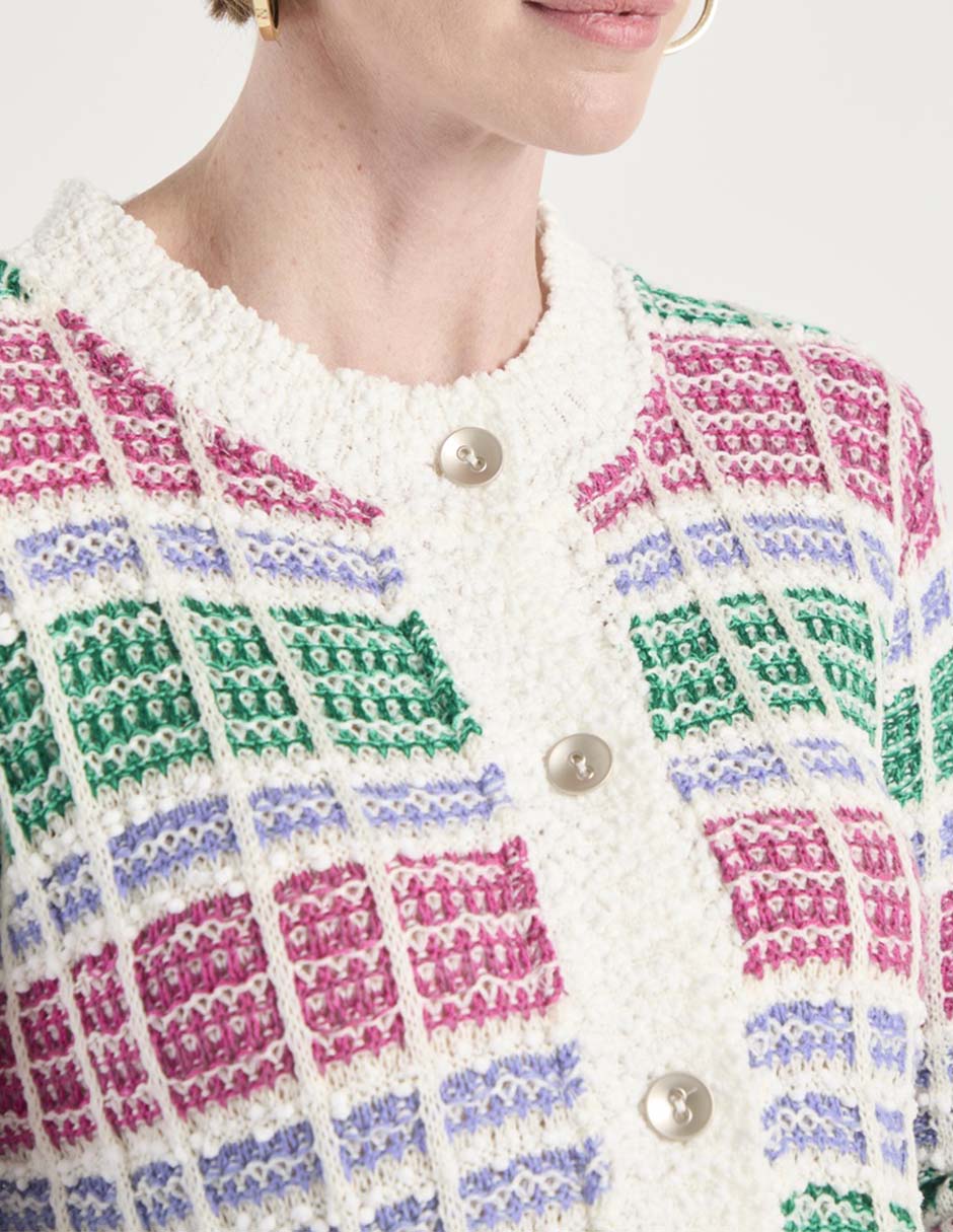 Suéter cuello redondo para mujer 4