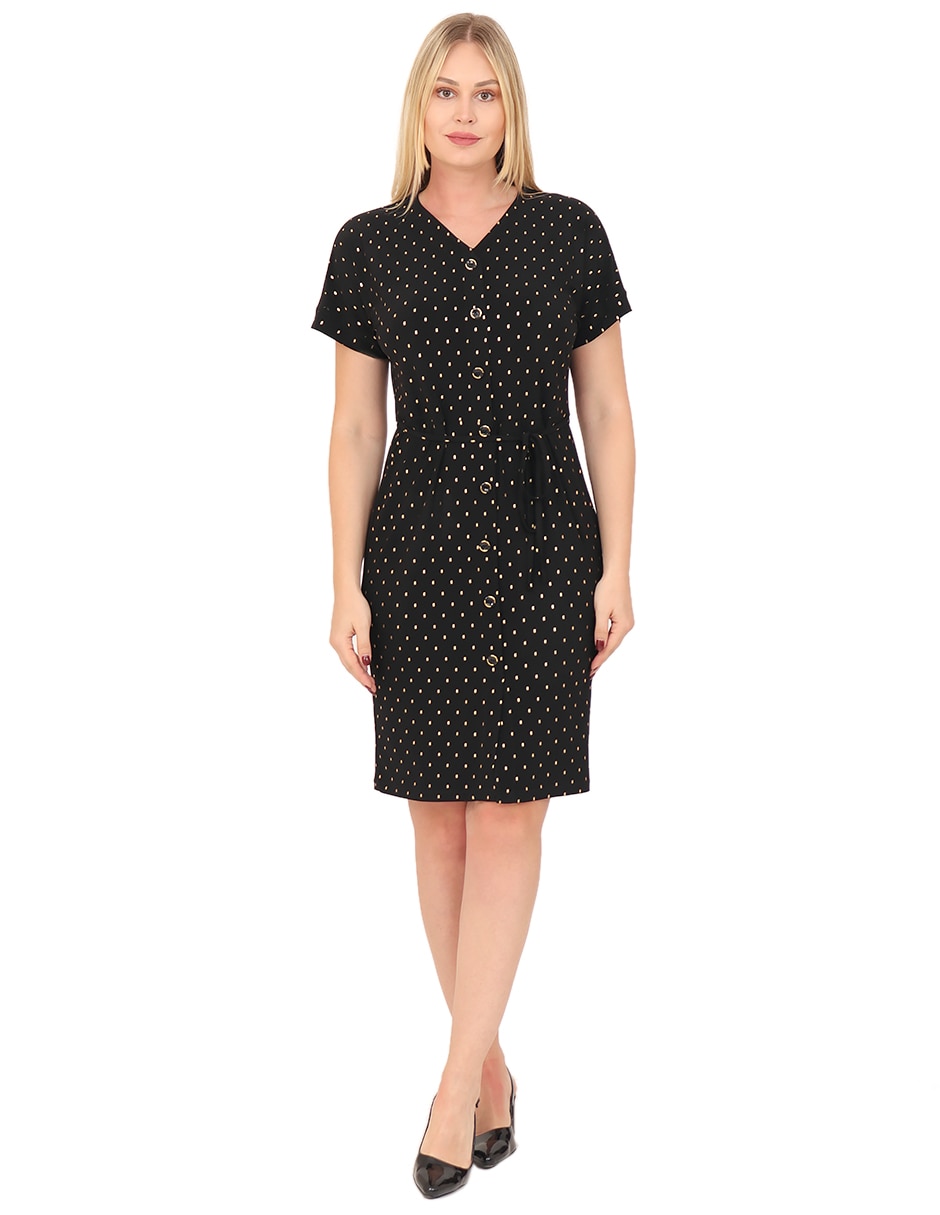 Vestido a la rodilla casual Grupo Roncero para mujer