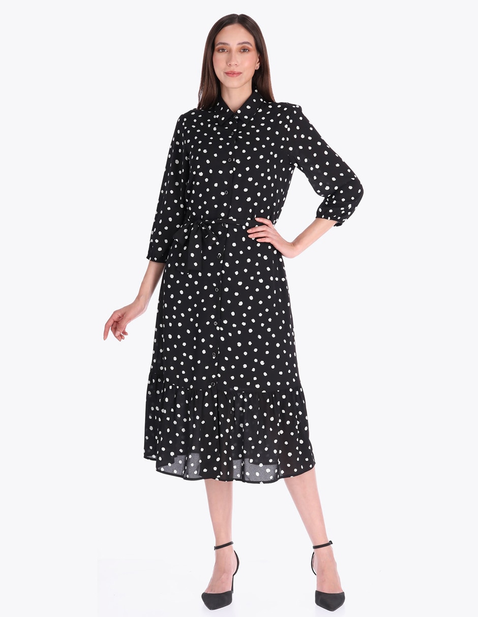 Vestido midi formal para mujer Vestido midi formal para mujer